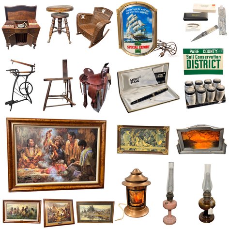 Image for Short-Notice Antiques, Tools, Household, Art & Advertising Auction
