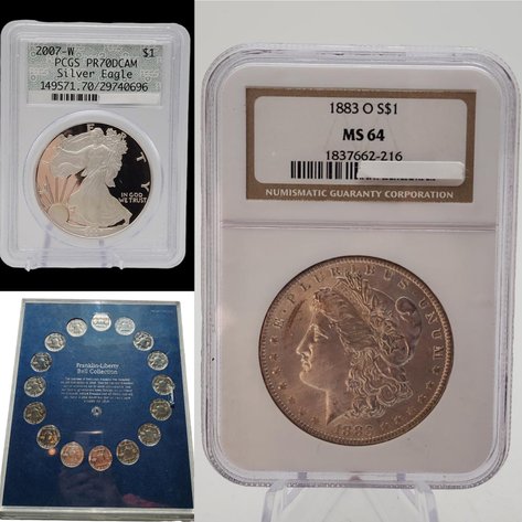 Image for Coin Collector Coin & Currency Timed Auction
