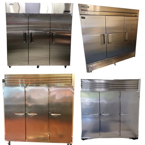 Image for Commercial 3-Door Freezers, Business Equipment & Supplies / Jenny Craig Liquidation