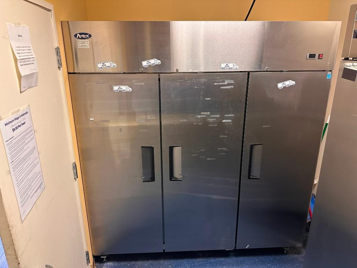 Image for Commercial 3-Door Freezers, Business Equipment & Supplies / Jenny Craig Liquidation