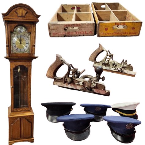 Image for Mondern & Vintage Tools, Antiques - Omaha, Nebr. Grizzy Tools, Woodworking Tools, Antique Tools, Early Americana Tradesman's Antiques, Tools, Etc, Some Vintage Toys, Antiques, BBQ Smoker and More