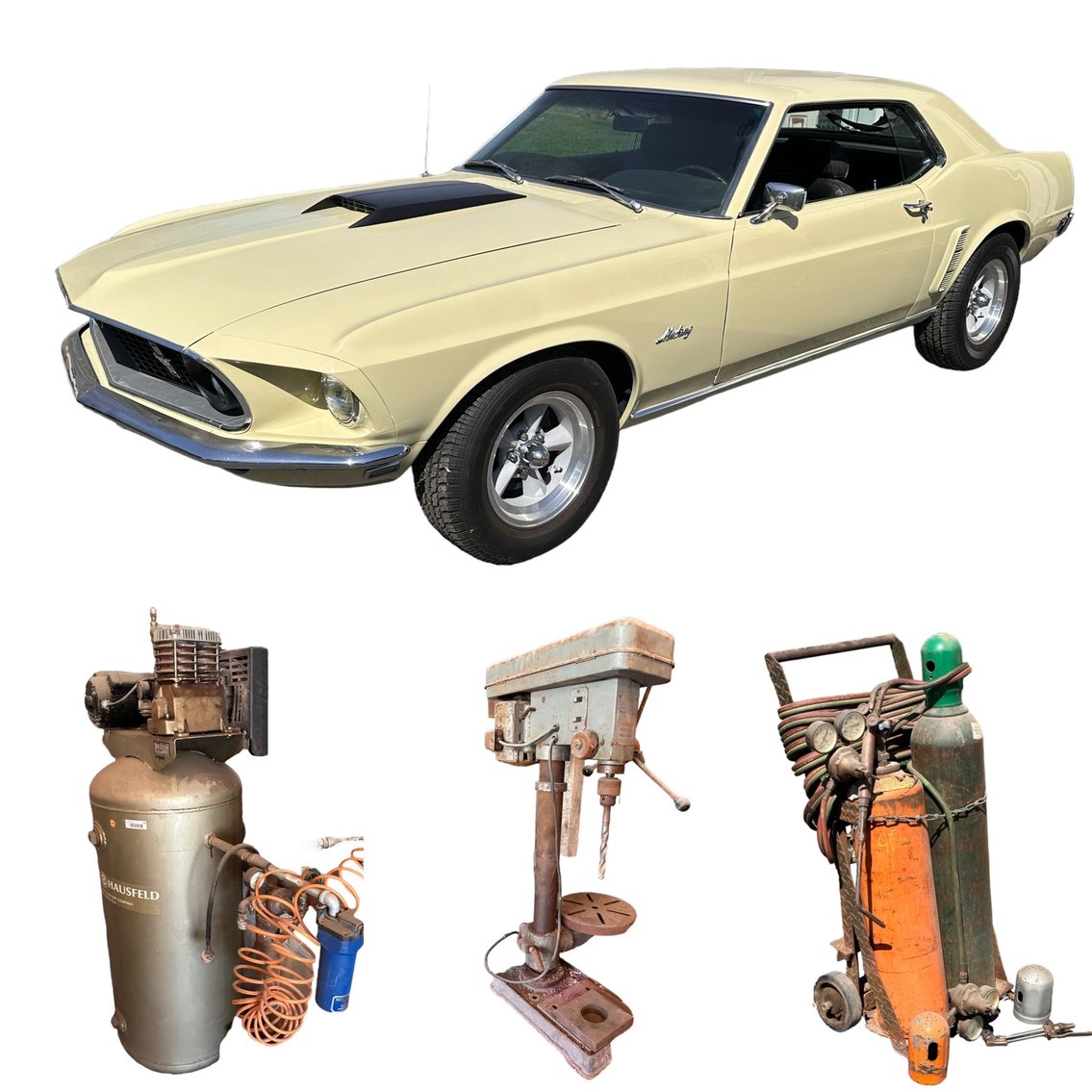 Image for Jim Longwell & Family Retirement & Relocation Timed Auction w/ 1969 Ford Mustang