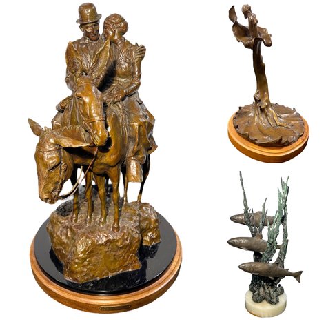 Image for Bronze Sculptures, Art, Furniture, Decoratives Estate Auction