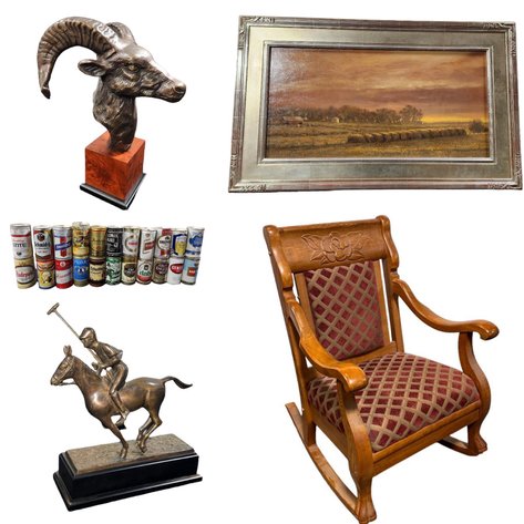 Image for Bronze Sculptures, Art, Furniture, Decoratives Estate Auction