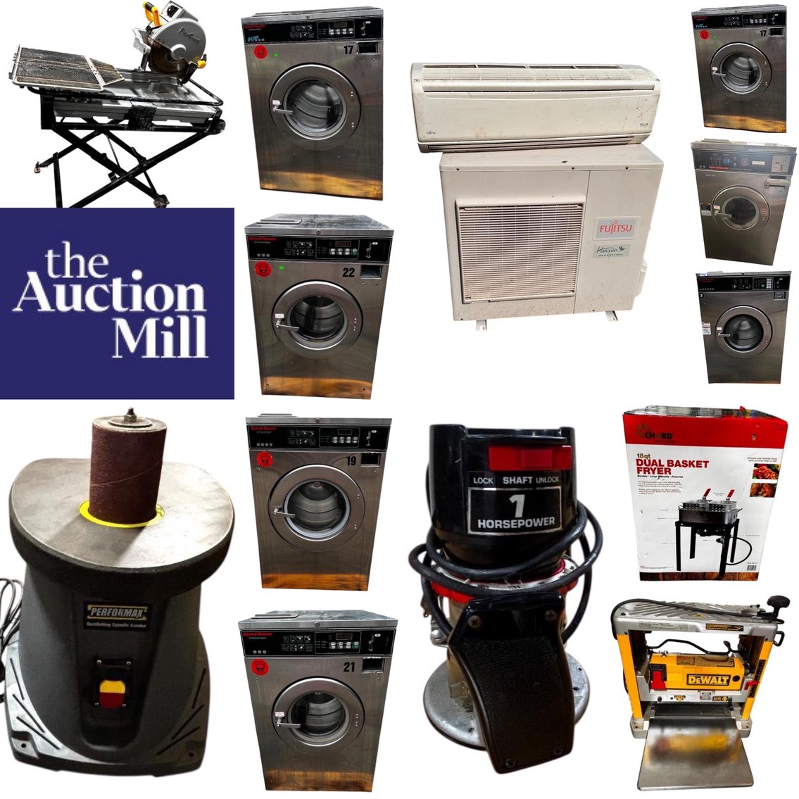 Image for Commercial Coin-Laundry Washers & High-Quality Tools