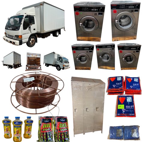 Image for New Industrial Products, Box Truck, Commercial Laundromat Speed Queen Washers