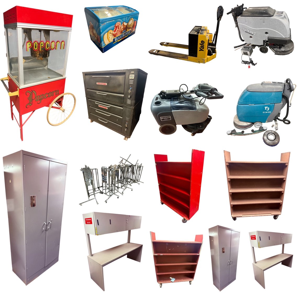 Image for Short-Run Restaurant Equipment, Floor Buffers, Bookstore Supply - UNO Surplus
