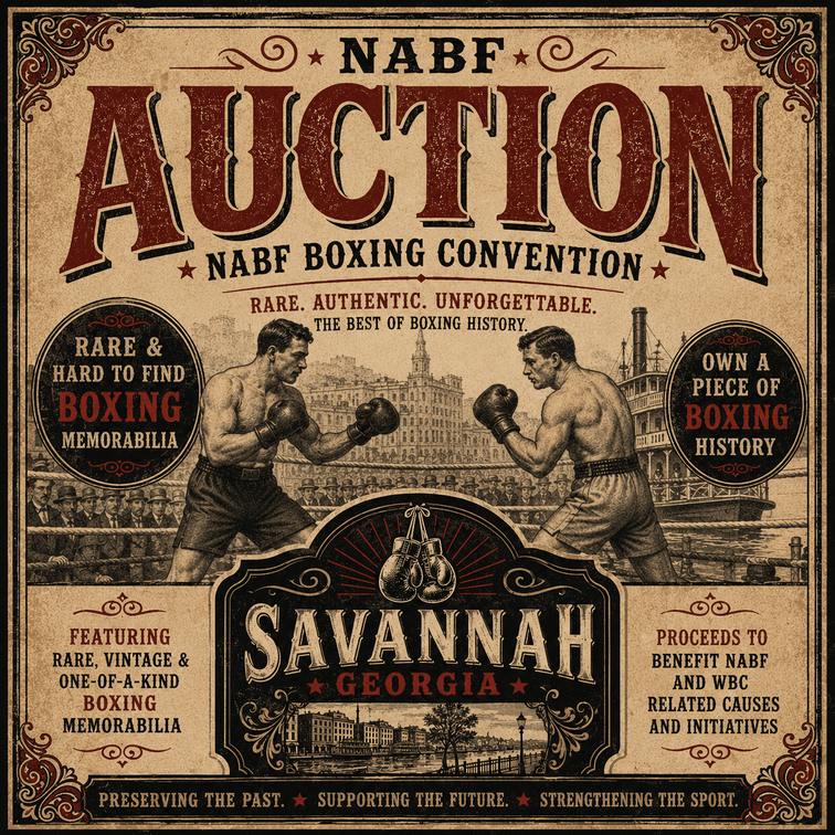 Image for NABF Boxing Memorabilia Benefit Online-Auction