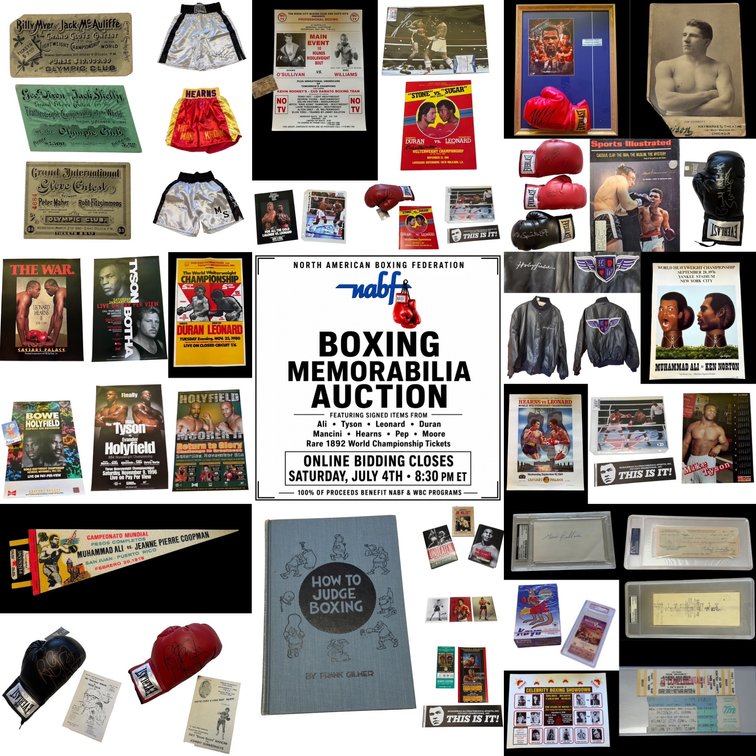 Image for NABF Boxing Memorabilia Benefit Online-Auction