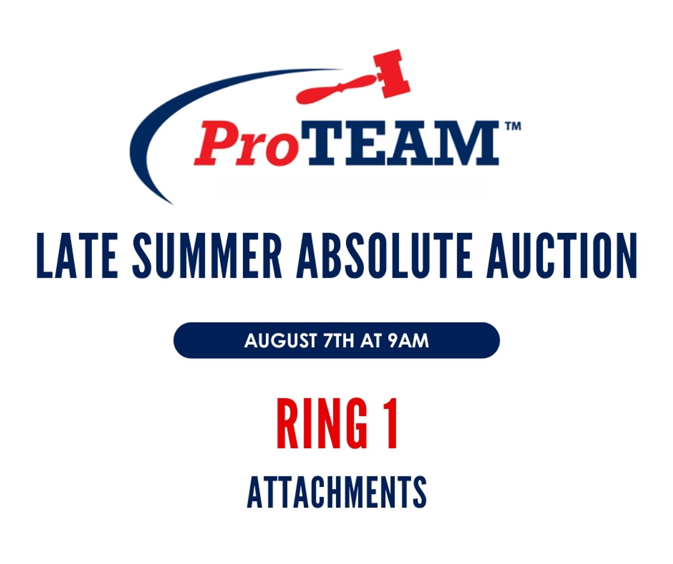 Image for RING 1 - 16th ANNUAL LATE SUMMER ABSOLUTE AUCTION