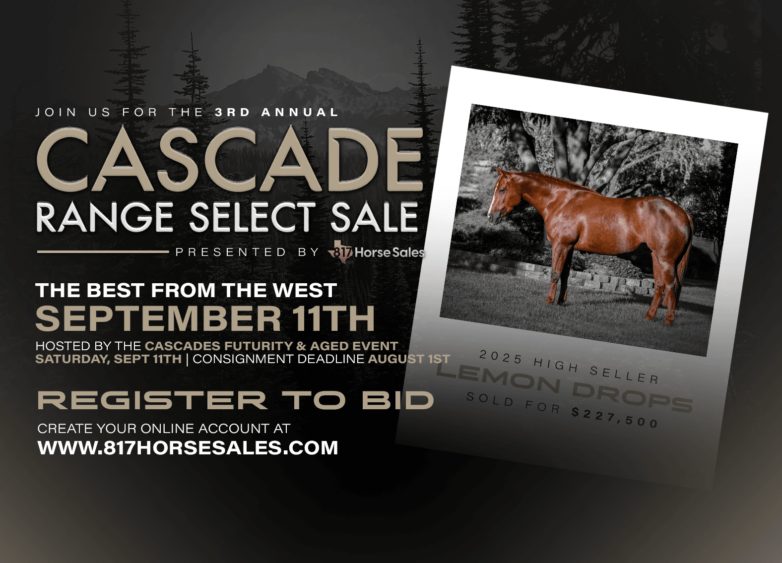 Image for 2026 Cascade Range Select Sale