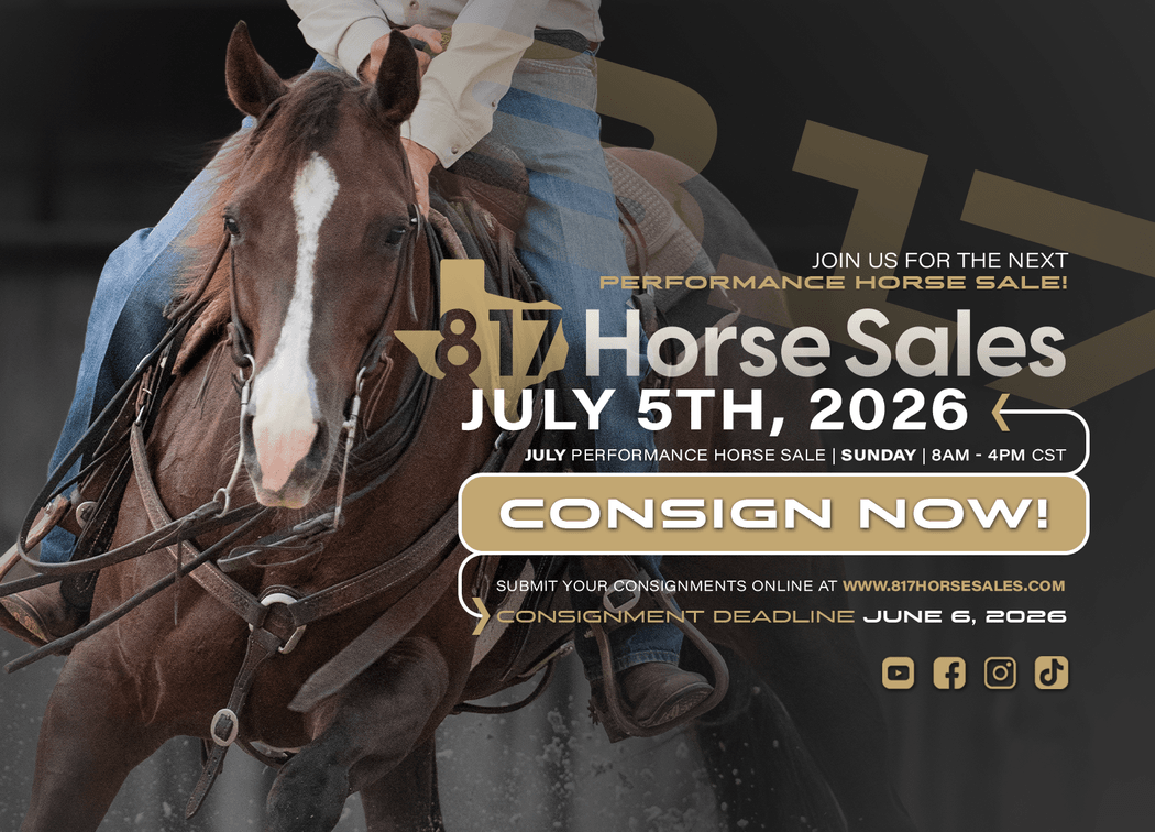 Image for 2026 July Performance Horse Sale