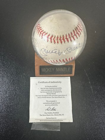Image for BASEBALL MEMORABILIA - ABSOLUTE
