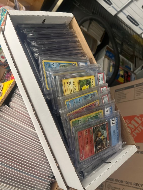 Image for POKEMON CARDS, COMICS, COLLECTIBLES - GRADED+