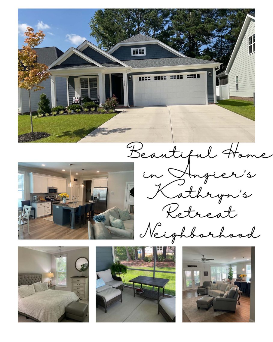 Image for Beautiful Home in Angier's Kathryn's Retreat Neighborhood