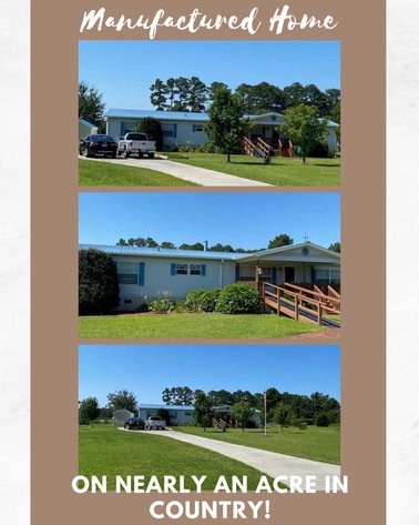 Image for Manufactured  Home on nearly an acre in the Country!