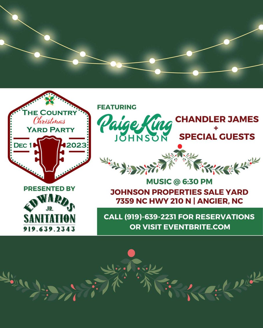 Image for The Country Christmas Yard Party!