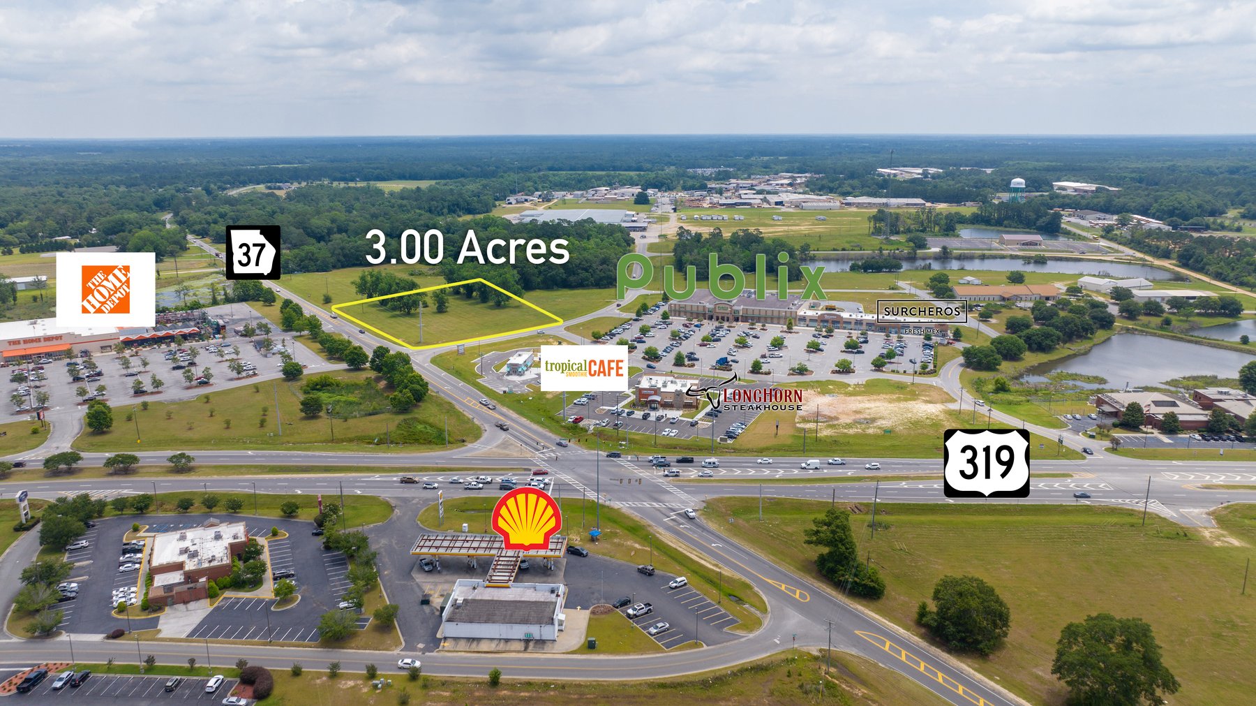 Image for Excellent Commercial Investment Opportunity - 3+/- Acres - Zoned C-2, Colquitt County, GA