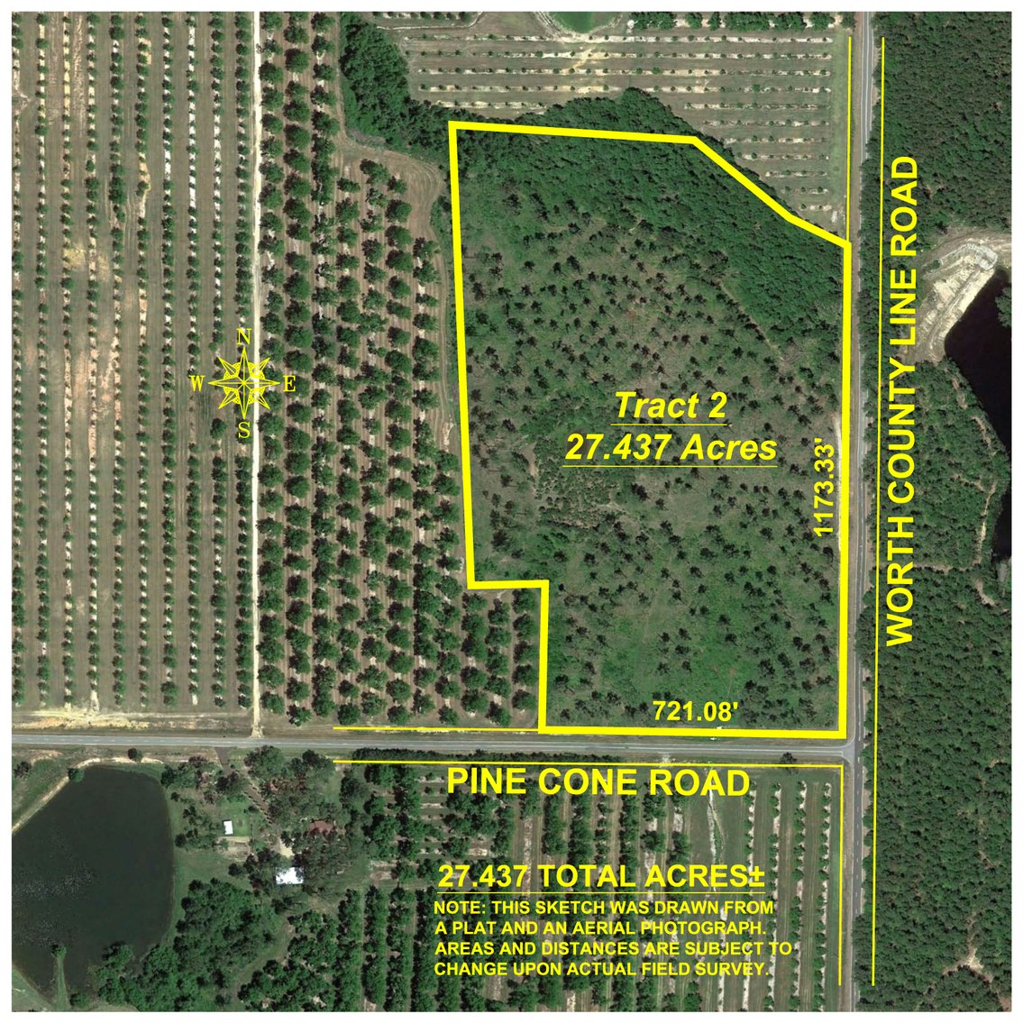 Image for RESERVE HAS BEEN MET! 40.1 +/- Acres - Pleasant Grove Pines (2) Potential Homesites w/ Recreational Acreage