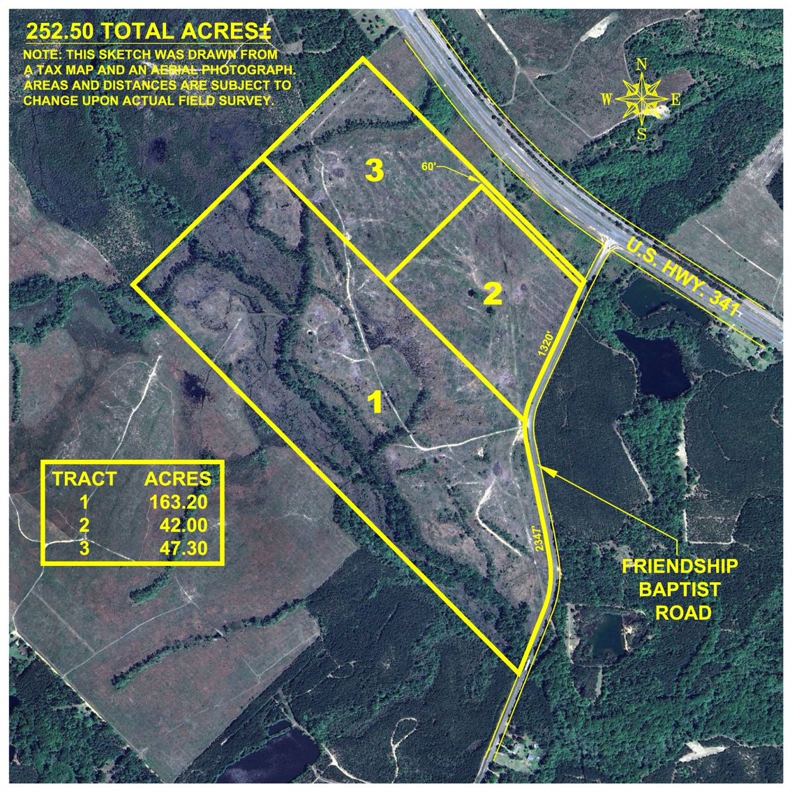Image for The Sugar Creek Tract - Premier Hunting & Investment Opportunity - 252+/- Acres in Dodge County, Georgia