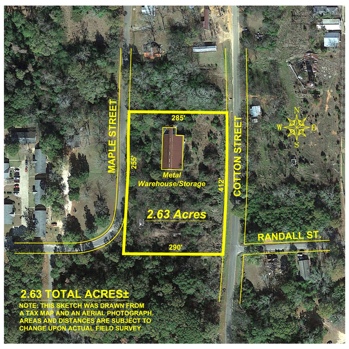 Image for Troy D. West Jr. Estate - Partial Liquidation - 2.63+/- Acres Commercial Property with 6,000+/- SF Building