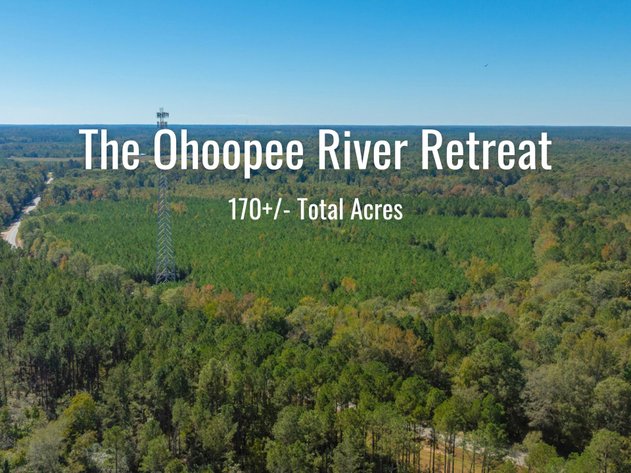 Image for 170+/- Acres - The Ohoopee River Retreat - Prime Recreational Land w/ Hunting Cabin Offered Divided & as a Whole