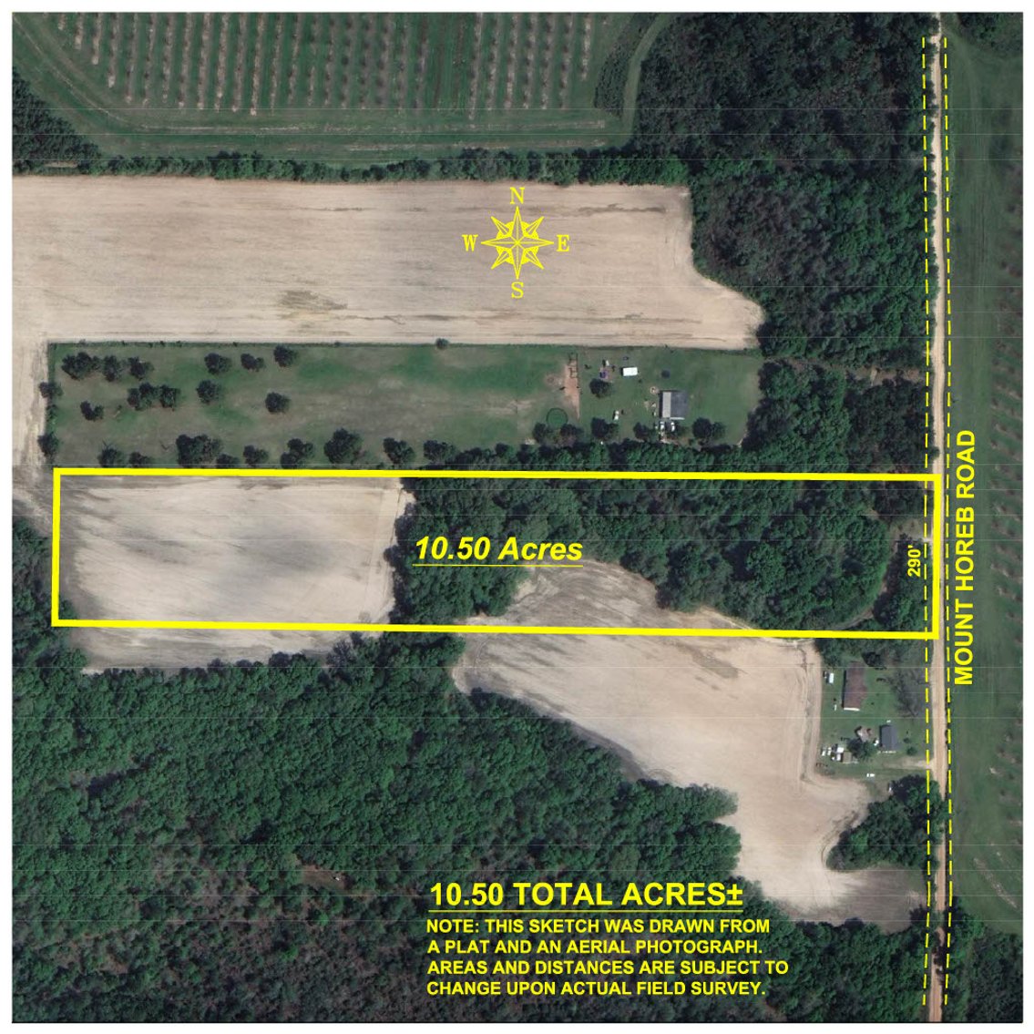 Image for Bells Tract - Tison Estate - 10.5± Total Acres - Excellent Homesite - Located in Big Buck Country - Crop Land & Mixed Hardwoods