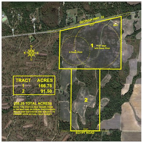 Image for Horsebarn Tract - Tison Estate - 258± Total Acres - Irrigated Row Crop Farm - Premium Recreational Tract - Offered in 2 Tracts