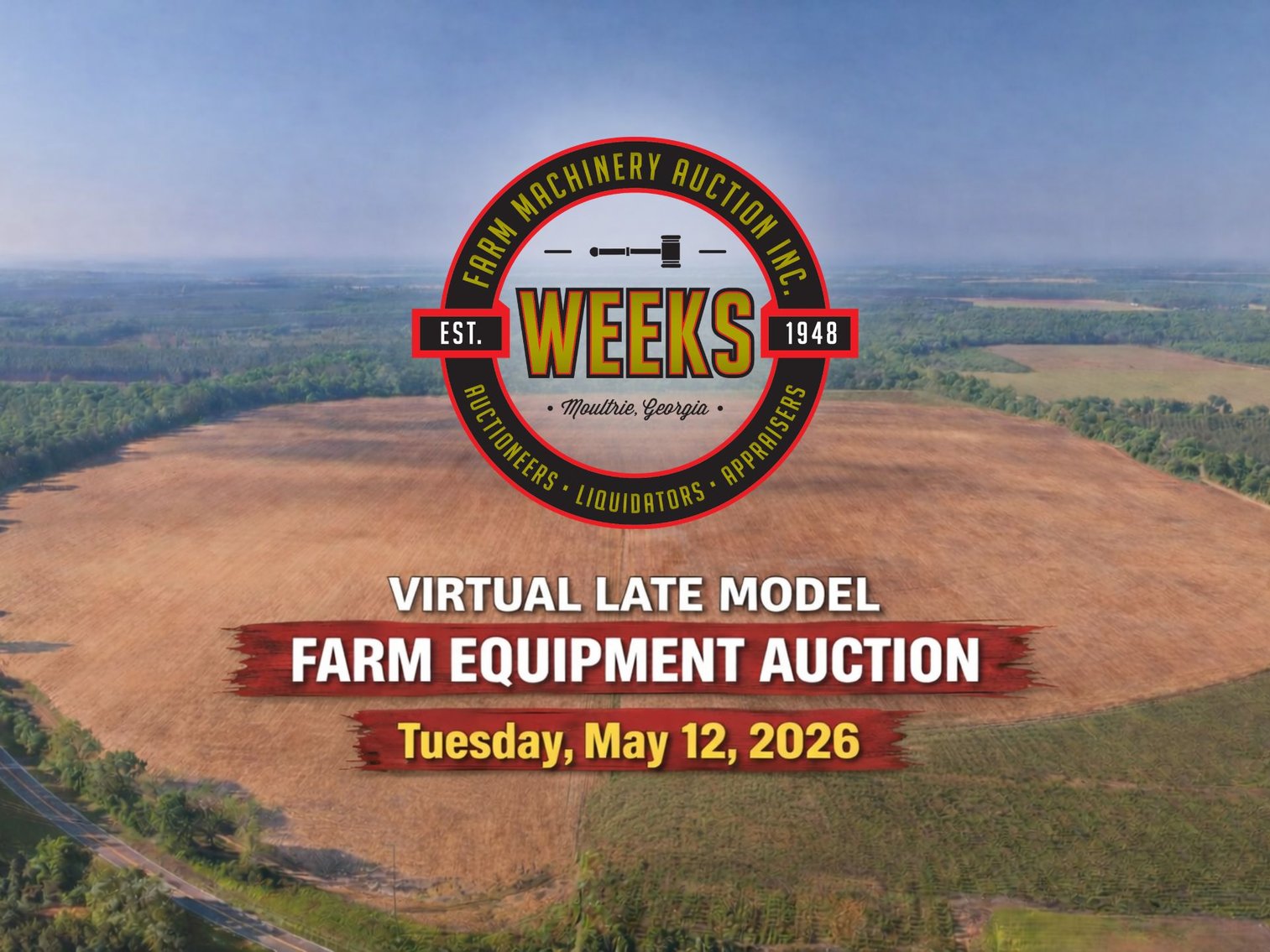Image for VIRTUAL LATE MODEL FARM EQUIPMENT AUCTION - Tuesday, May 12, 2026