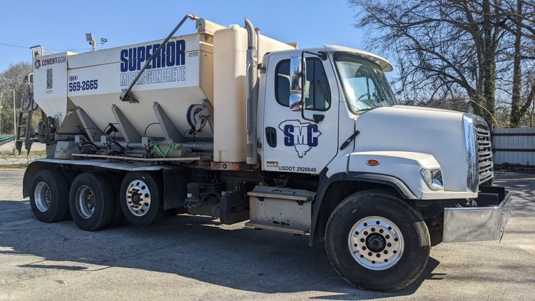 Image for Spartanburg, SC: Volumetric Concrete Mixer on Freightliner Severe Duty Truck in Online Auction