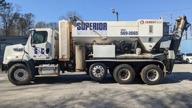 Image for Spartanburg, SC: Volumetric Concrete Mixer on Freightliner Severe Duty Truck in Online Auction