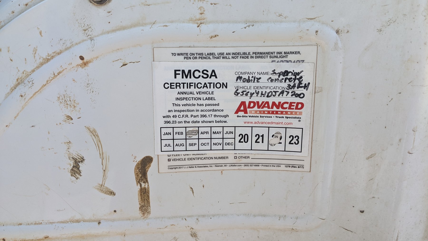 Image for Spartanburg, SC: Volumetric Concrete Mixer on Freightliner Severe Duty Truck in Online Auction