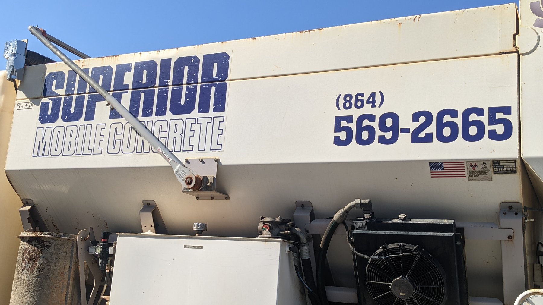 Image for Spartanburg, SC: Volumetric Concrete Mixer on Freightliner Severe Duty Truck in Online Auction