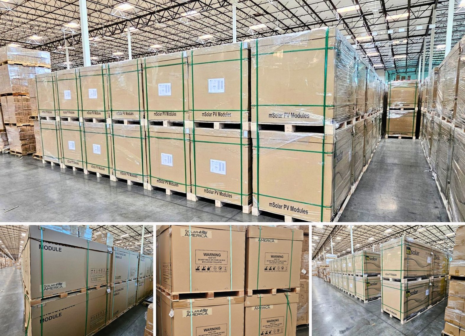 Image for Chino, CA: Auction of New Solar Panels By Order of Warehouse to Satisfy Storage Lien
