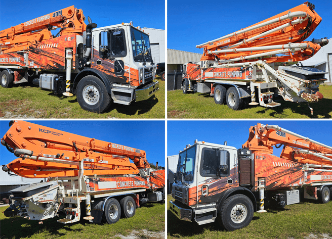 Image for FL: 2023 Mack TE64 w/ KCP Concrete Pump Truck & Mast