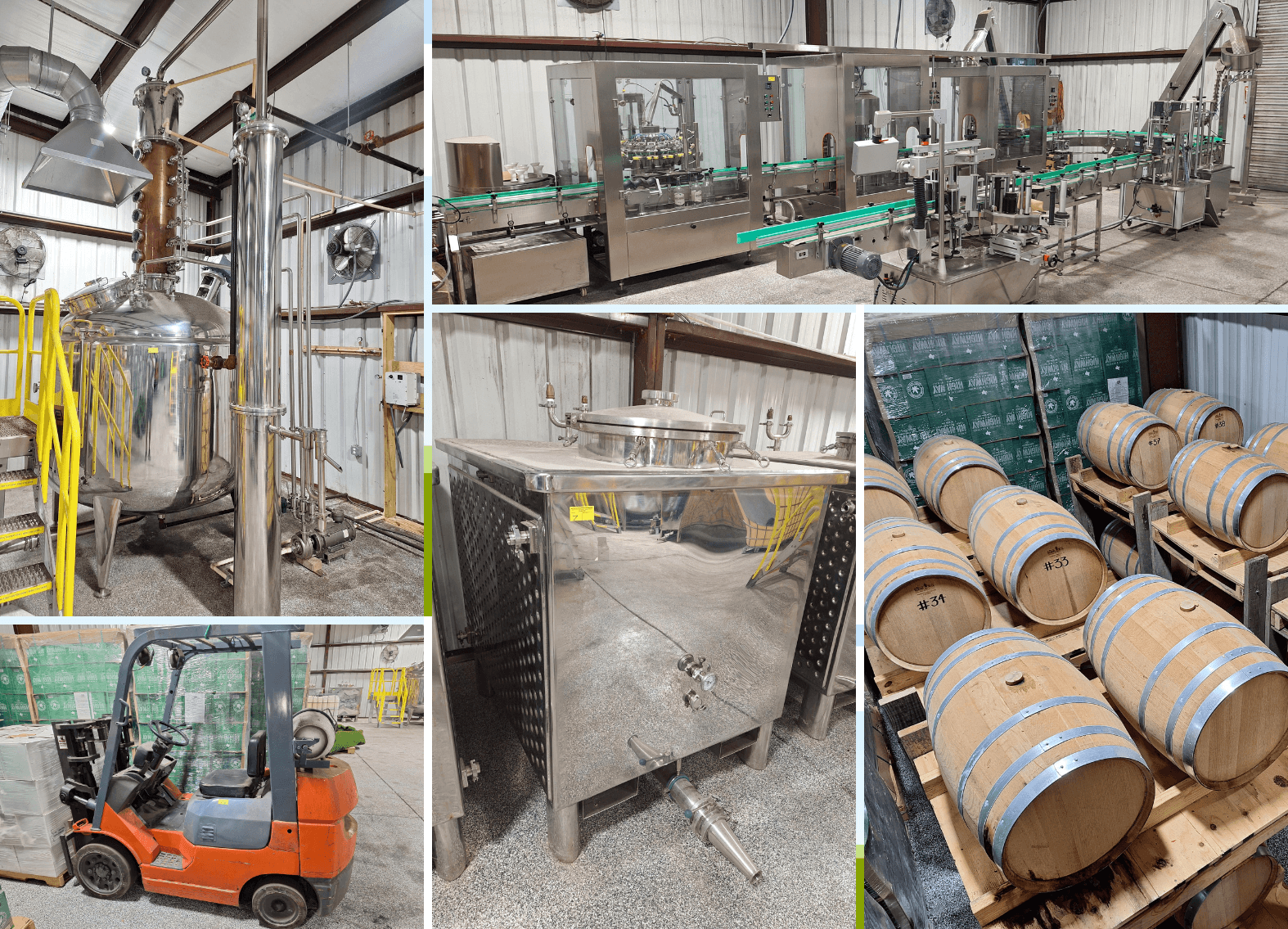 Image for Houston, TX: Distillery Equipment - Still, Bottling Line & Fermenters