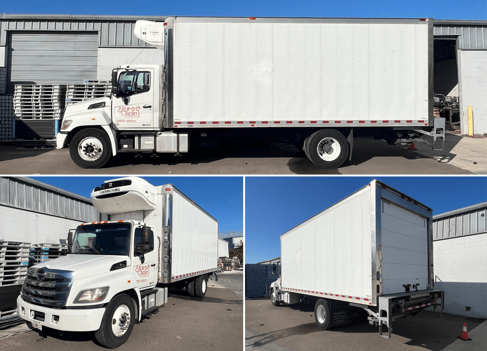 Image for Orlando, FL: 2016 HINO Refrigerated Box Truck