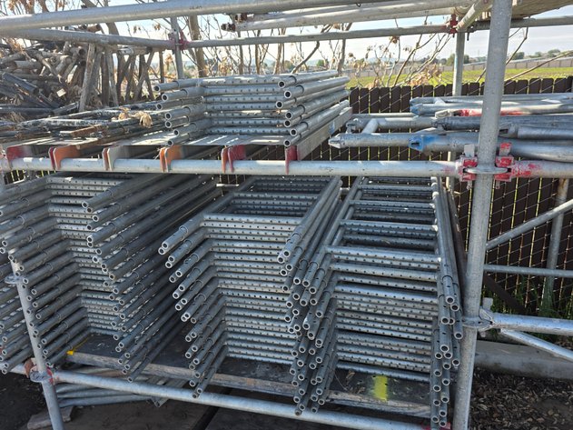 Image for Oakland CA: Scaffolding Equipment, DOOSAN 25 Forklift, Storage Building & Shipping Container