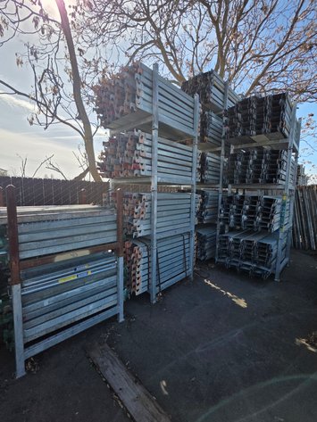 Image for Oakland, CA: Scaffolding Equipment, DOOSAN 25 Forklift, Storage Building & Shipping Container