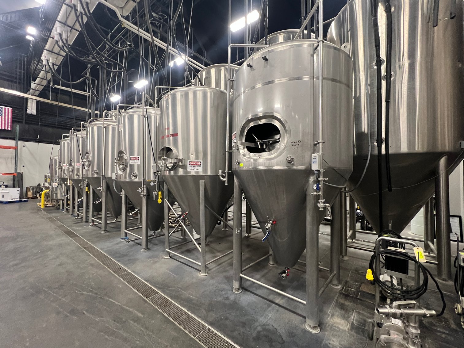 Image for Albuquerque, NM: Production Brewery - Brewhouse, Fermenters and Canning Line