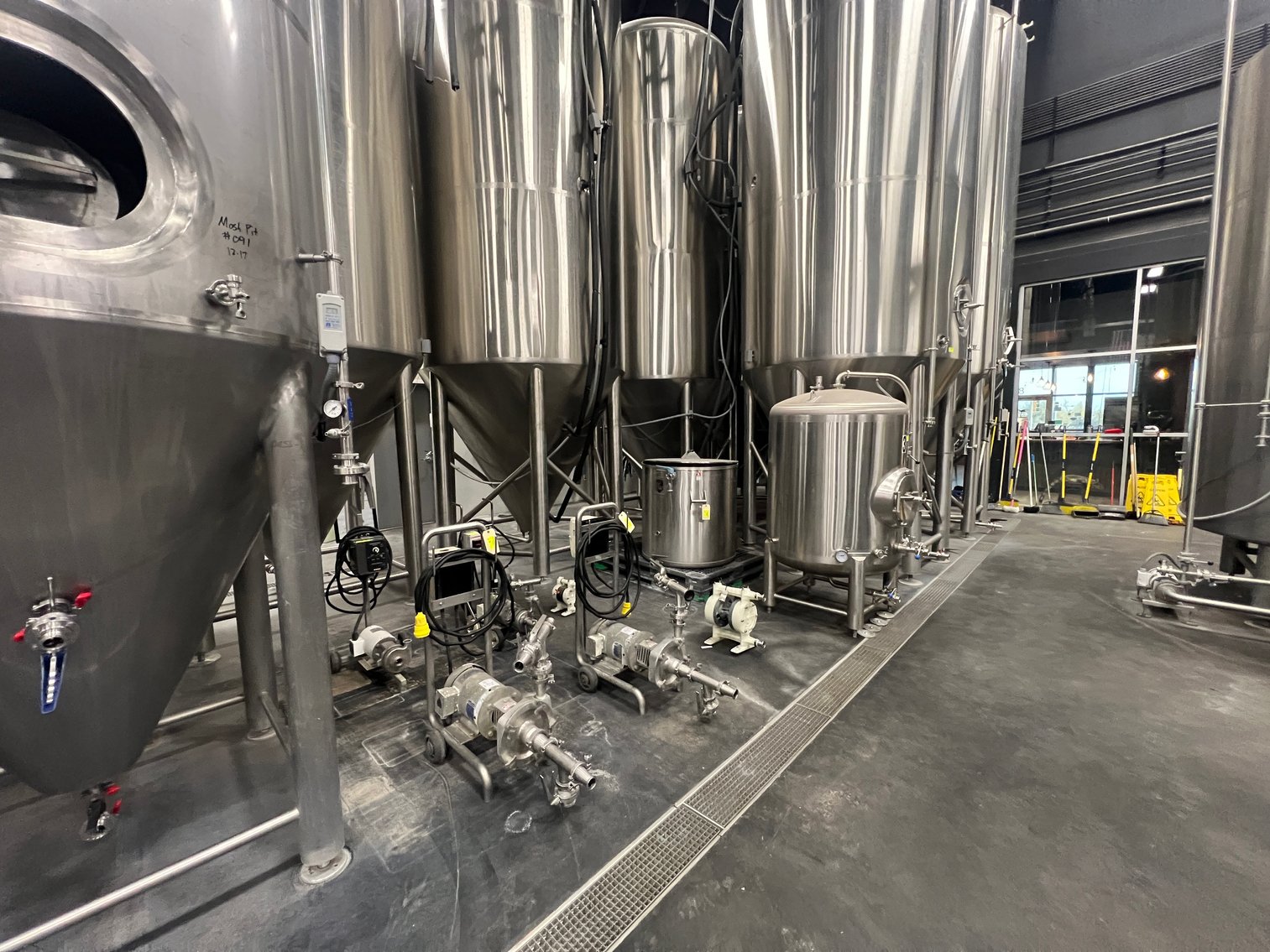 Image for Albuquerque, NM: Production Brewery - Brewhouse, Fermenters and Canning Line