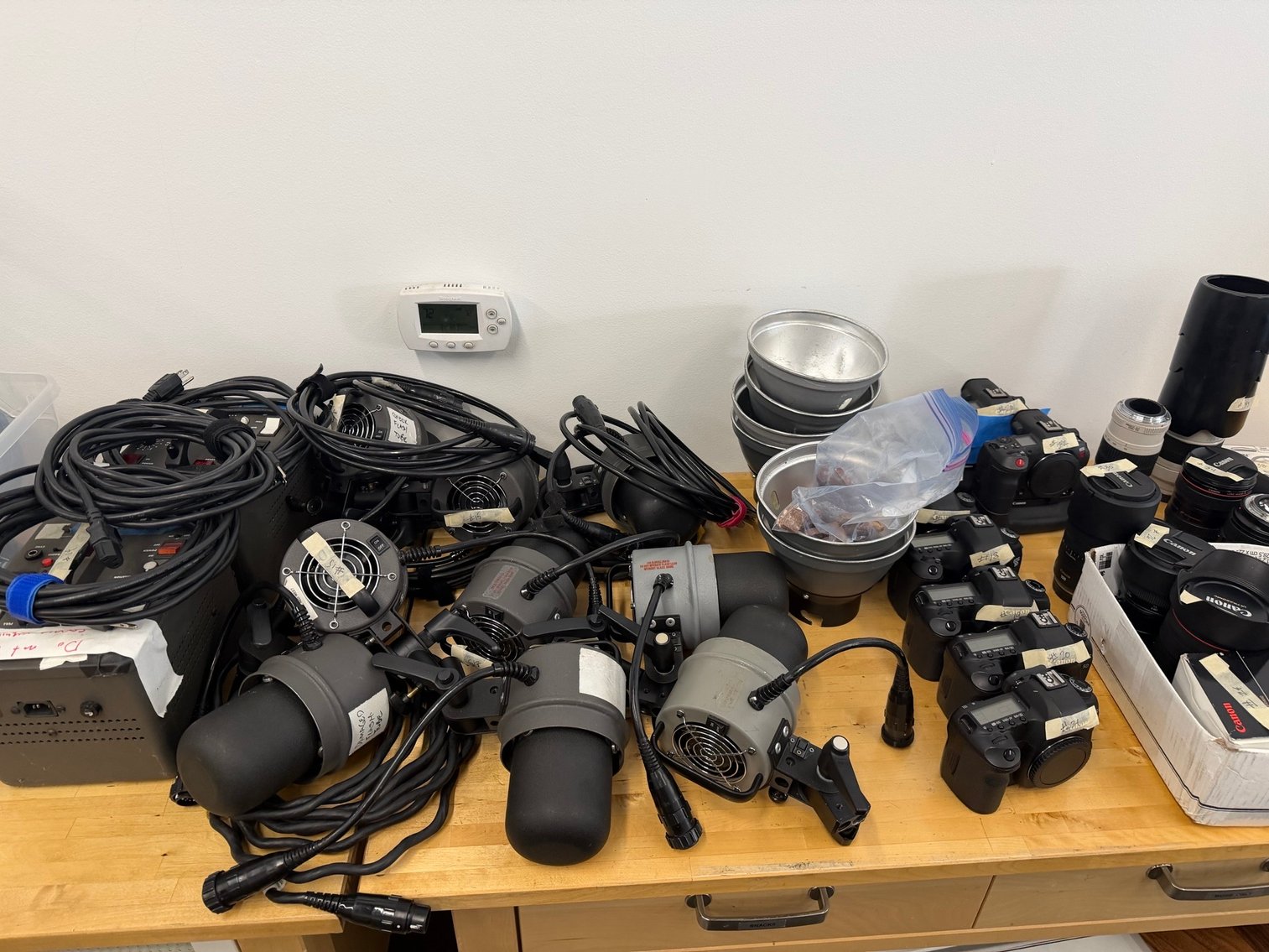 Image for Pleasanton, CA: Studio Photography Equipment - CANON & PHASE ONE, Commercial Kitchen Appliances, Props, Computers and Workstations of Former Ad Agency