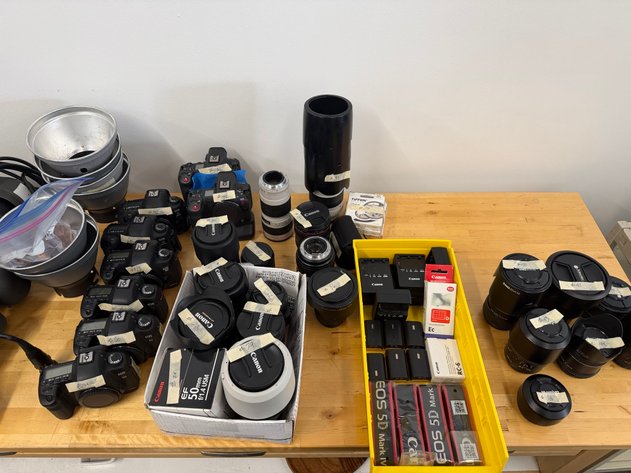 Image for Pleasanton, CA: Studio Photography Equipment - CANON & PHASE ONE, Commercial Kitchen Appliances, Props, Computers and Workstations of Former Ad Agency