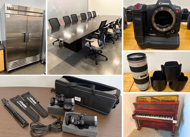 Image for Pleasanton, CA: Studio Photography Equipment - CANON & PHASE ONE, Commercial Kitchen Appliances, Workstations, and Props of Former Ad Agency