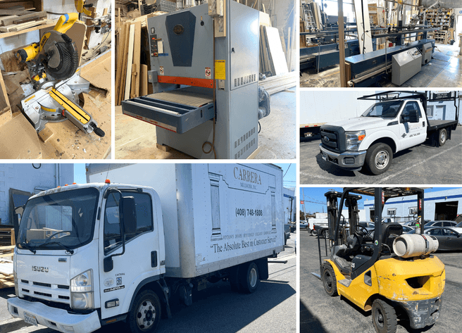 Image for Santa Clara, CA: Box Trucks, Forklift, Miter Saws, NORFIELD Door Machines, Woodworking Equipment & More