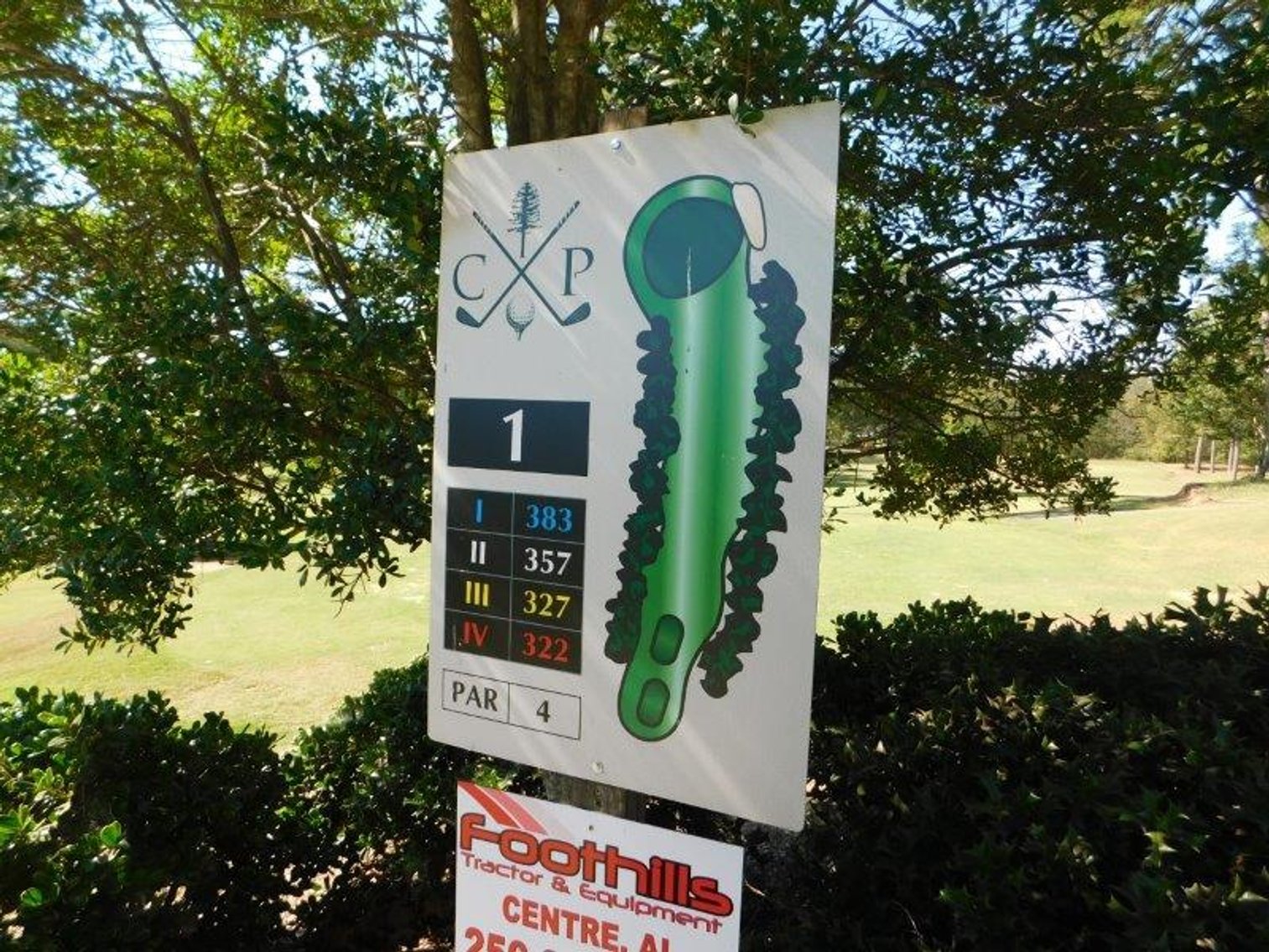 Image for Centre, AL: Cherokee Pines Golf Club