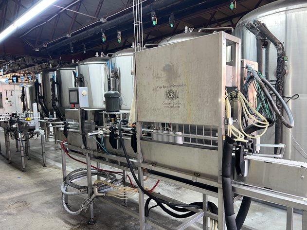 Image for Atlanta, GA: Brewery Equipment, 5-Head Canning Line, Fermenters, Brite Tanks, Kegs, and Box Truck