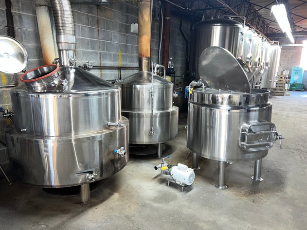 Image for Atlanta, GA: Brewery Equipment, 5-Head Canning Line, Fermenters, Brite Tanks, Kegs, and Box Truck