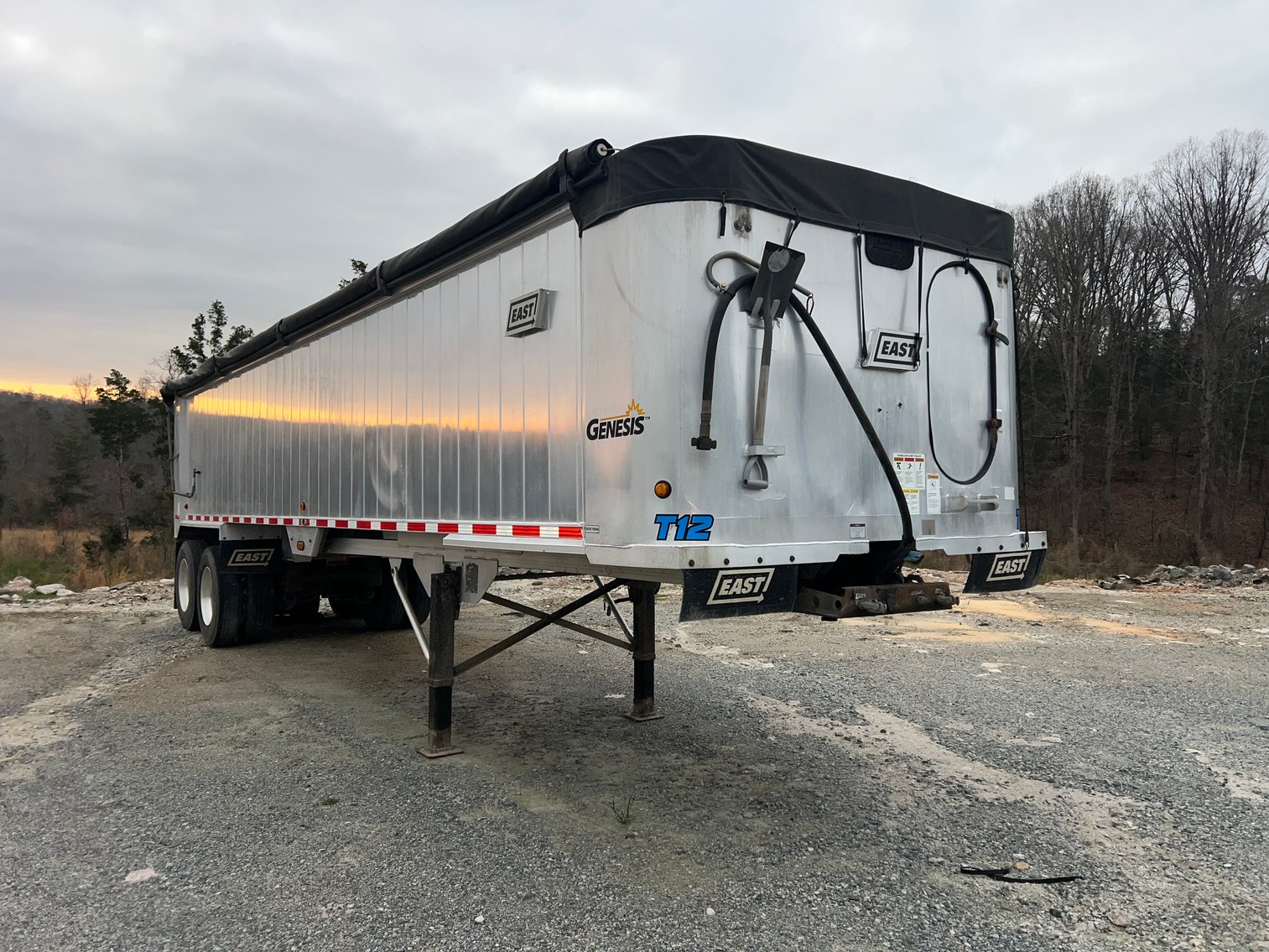 Image for Edgemoor, SC: 2010 & 2014 EAST GENESIS Frameless Aluminum Dump Trailers & 2019 FORD F-550