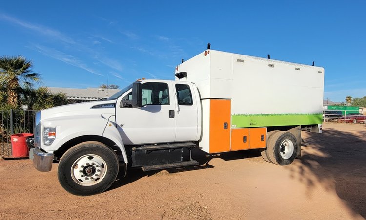 Image for Phoenix, AZ: 2022 F750 Chip Truck, Loader, Stump Grinder, 2022 TOYOTA Corolla